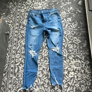 American Eagle ripped jeans